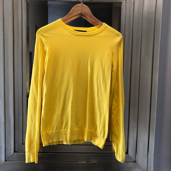 Zara Sweaters Zara Size Medium Yellow Sweater Poshmark
